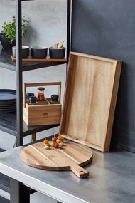 Дървен поднос 20x35 cm - Holm