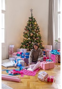 Стъклени ръчно издухани коледни топки в комплект 3 бр. ø 8 cm – Ego Dekor