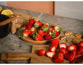 Керамичен тухленооранжев комплект от 12 части Malia - Bonami Selection