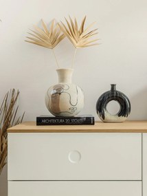 Ваза от бял фаянс, височина 22,5 cm Irini - Bloomingville