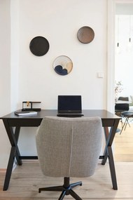 Черна керамична чиния , ø 23 cm Neri - Bloomingville