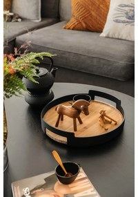 Sada 2 černých litinových hrnečků na čaj Bredemeijer Xilin, ⌀ 7,8 cm