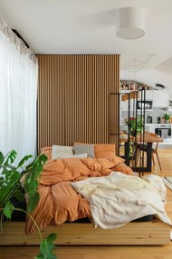 Черен изключително твърд матрак за футон 180x200 cm Традиционен - Karup Design