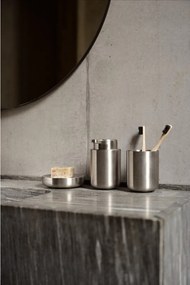 Чаша за четки за зъби от неръждаема стомана в матово сребрист цвят Ume – Zone