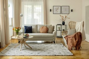 Вафлено одеяло в кремав цвят, 140 x 180 cm Waffel - Euromant