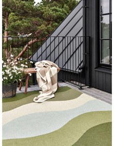 Зелен килим за открито и закрито 180x230 cm Urvi Woods – Pappelina