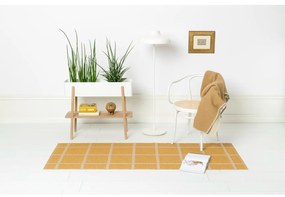 Пътека за открито и закрито в цвят жълта охра 70x150 cm Ada Ochre – Pappelina