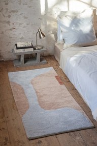 Светлосиньо единично спално бельо от памук перкал 140x200 cm Colore – Mette Ditmer Denmark