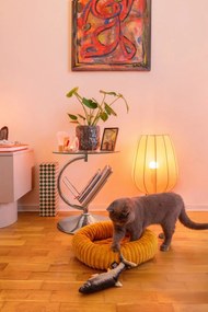 Кремава настолна лампа (височина 60 cm) Plumeria - Light &amp; Living