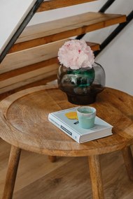 Ръчно изработена стъклена ваза Lunar - Hübsch