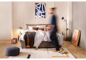 Тъмносива LED затъмняваща се настолна лампа (височина 20 cm) Mush – Hübsch