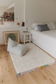 Кремав ръчно изработен памучен детски килим подходящ за пране 170x240 cm Stardust – Lorena Canals