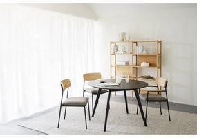 Трапезни столове в бежов и естествен цвят в комплект от 2 бр. Maymont – Rowico