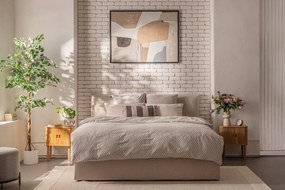 Нощно шкафче от дъб в естествен цвят Langley – Actona