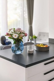 Стъклен свещник с бетонна основа - Blomus