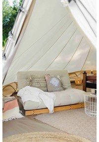Светлокафяв кръгъл килим, ø 180 cm Bombay - House Nordic