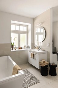 Дозатор за сапун от кремав мрамор 200 ml Marble - Mette Ditmer Denmark