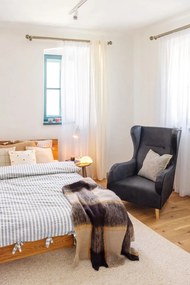 Кремав килим подходящ за пране 200x290 cm Rocco Cream – Elle Decoration
