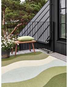 Зелен килим за открито и закрито 180x230 cm Urvi Woods – Pappelina