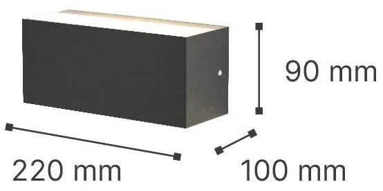 Аплик за стена it-Lighting Martin 802007-Leuko