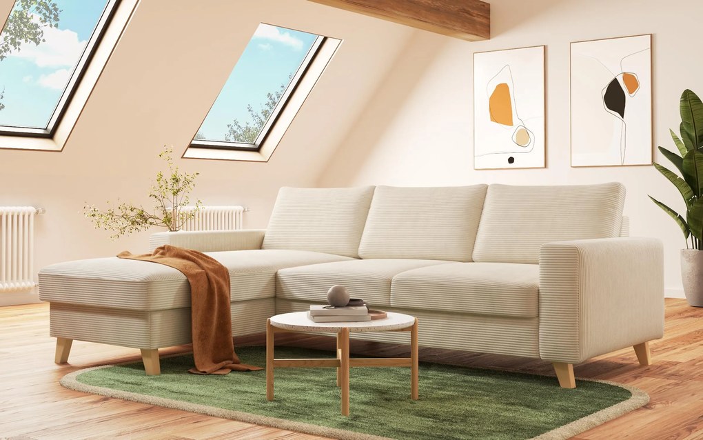 Разтегателен ъглов диван Марден