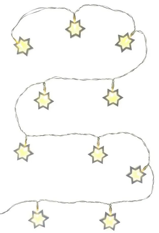 Retlux - LED Декоративна верига 10xLED/2xAA 1,8 м топло бял