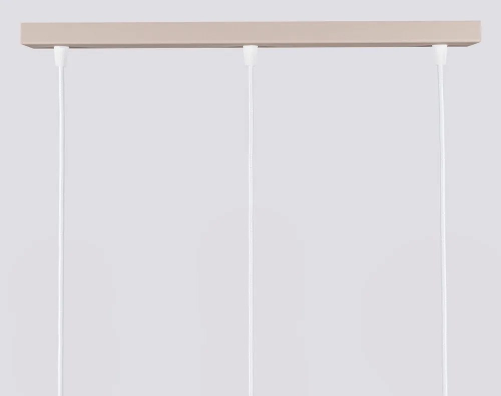 Кафяво-сиво метално висящо осветително тяло Gleam – Sollux