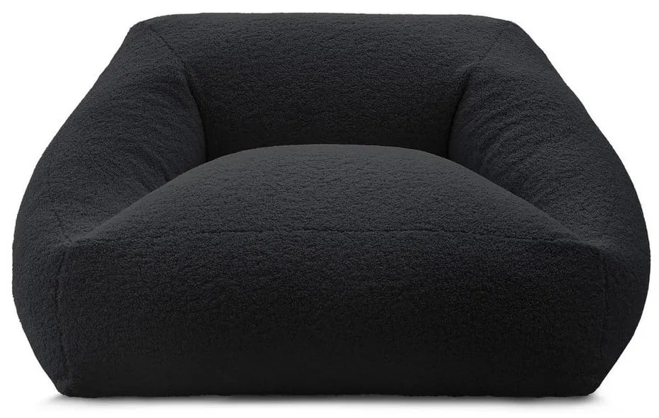 Черен пуф Lilibet – Bobochic Paris