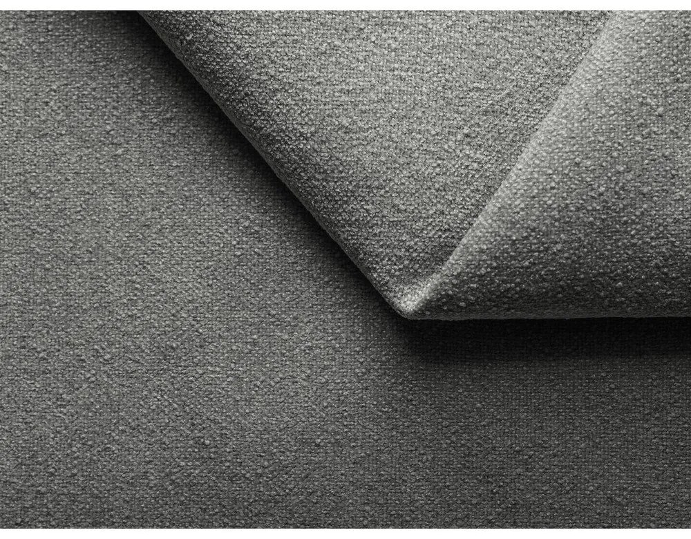 Сив модулна лежанка от букле (десен ъгъл) Ailani – Makamii