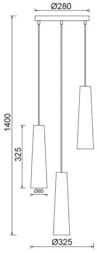 Полилей Solem-Диаметър 32.5 См.