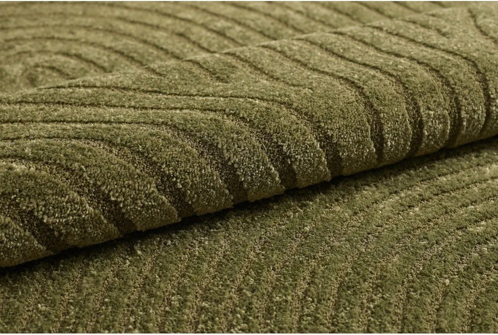 Тъмнозелен килим 160x230 cm Whirl – ESTE