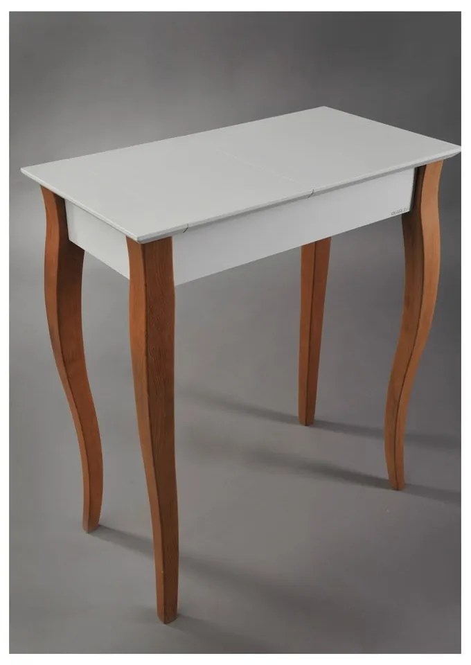 Бяла тоалетка с огледало Тоалетка, дължина 65 cm - Ragaba