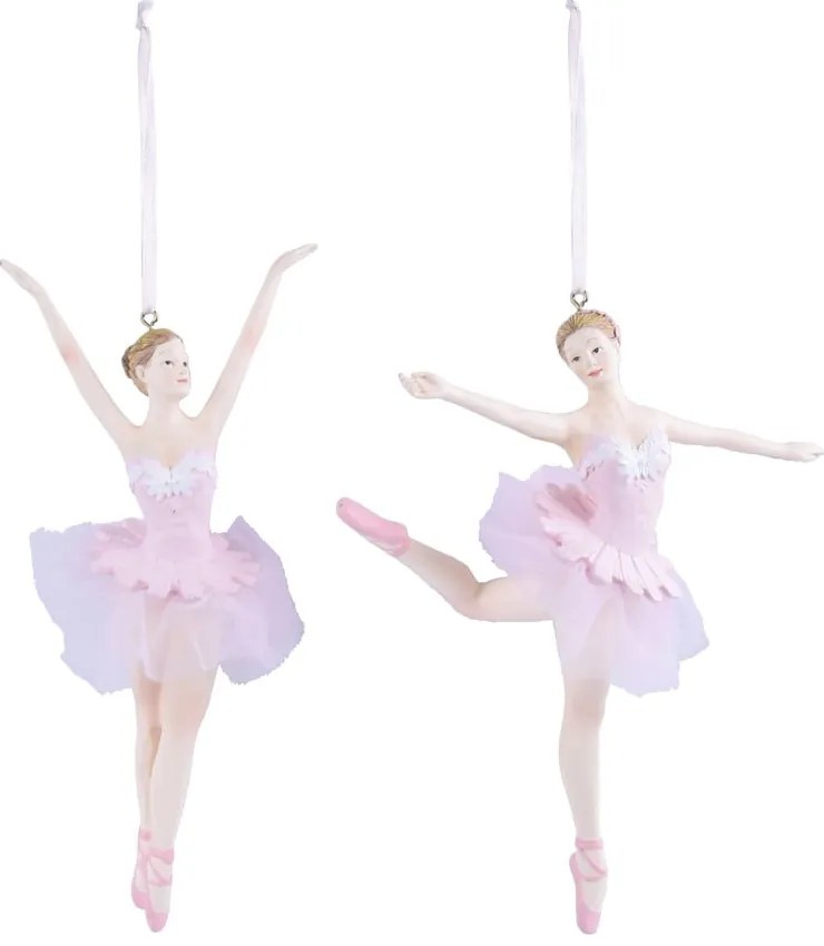 Комплект от 2 висящи орнамента с балерина - Ego Dekor