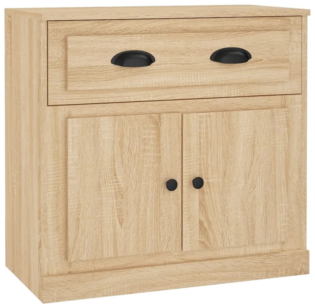 816427 vidaXL Сайдборд, дъб сонома, 70x35,5x67,5 см, инженерно дърво