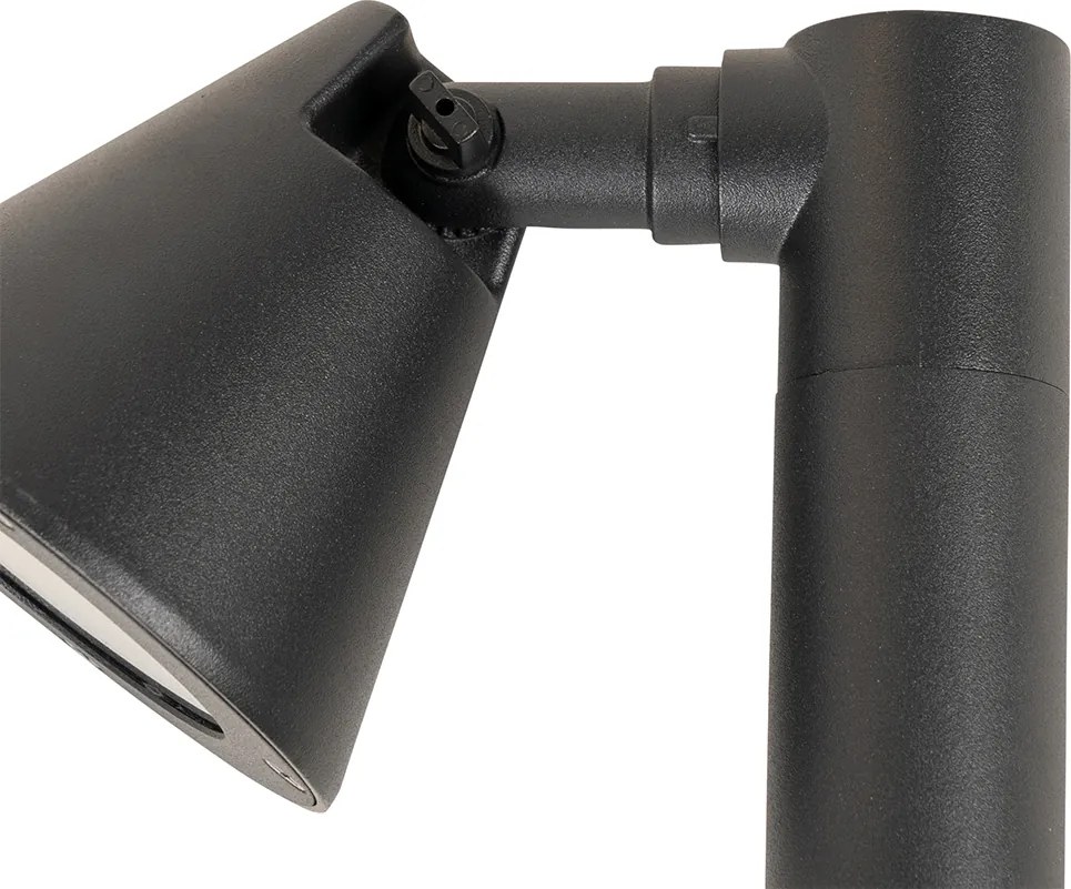 Модерен външен фенер черен 30 см IP44 Регулируем - Ciara