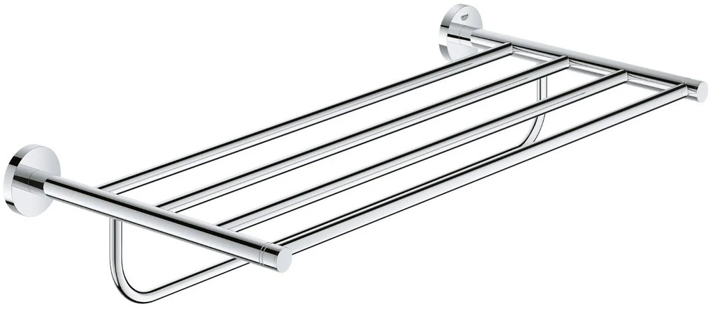 Towel rack - Рафт Grohe New Essentials-сребърен гланц