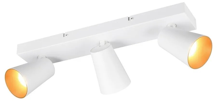 Бял прожектор ø 8 cm Sharp – Trio