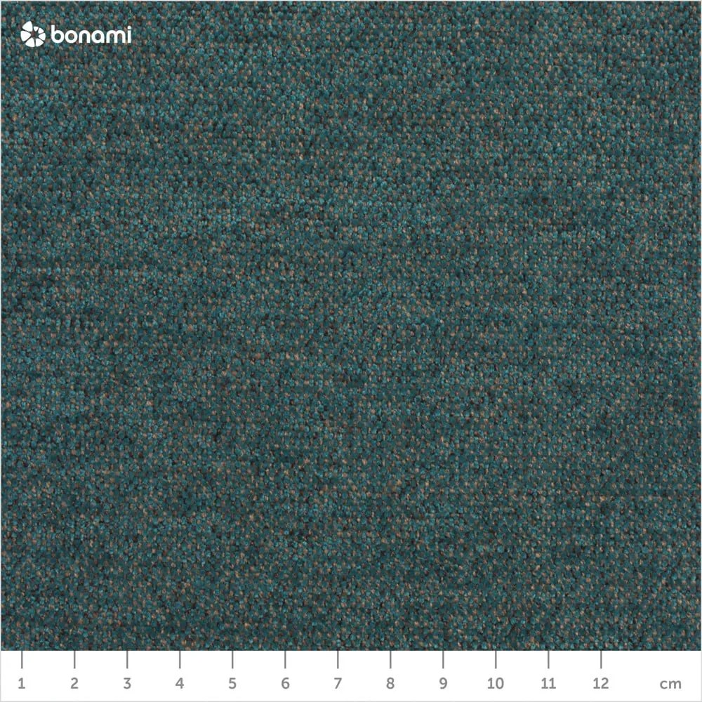Тюркоазен ъглов разтегателен диван, ляв ъгъл Scandic Lagom - Miuform