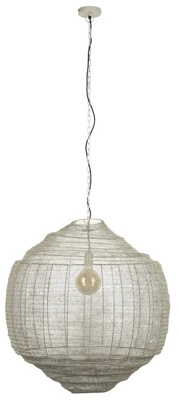 Сиво висящо осветително тяло ø 70 cm Meezan – Dutchbone