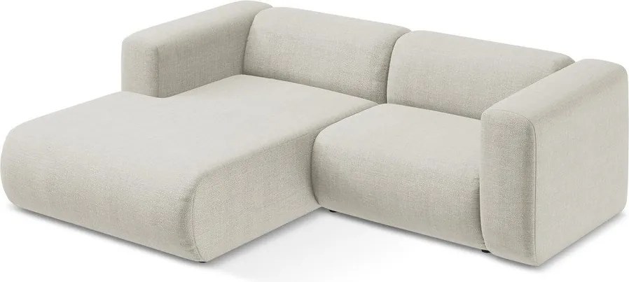 Бежов ъглов диван (ляв ъгъл) Ekahi – Makamii