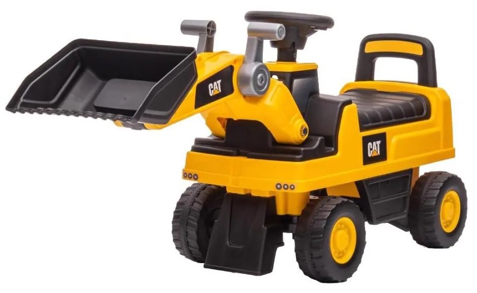 Колело за бутане товарач CAT 2xAA жълти/черен