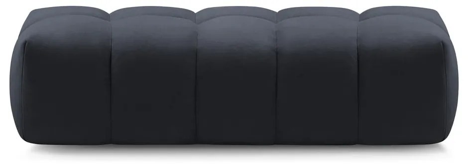 Тъмносиня табуретка за крака Mont-Blanc - Bobochic Paris