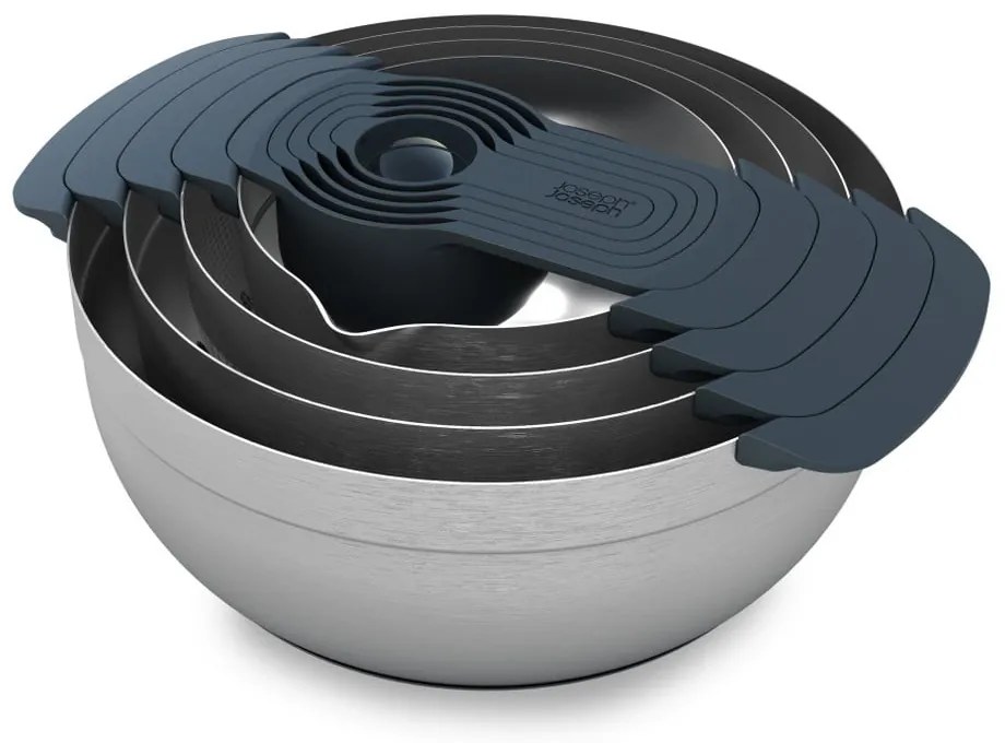 Универсален комплект от 9 части от неръждаема стомана Nest 100 Collection – Joseph Joseph
