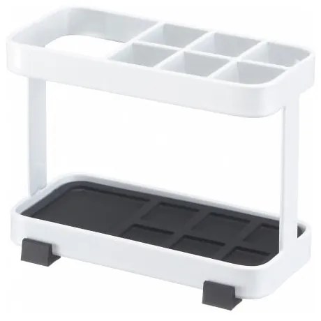 Бял държач за четки и паста за зъби Tower - YAMAZAKI