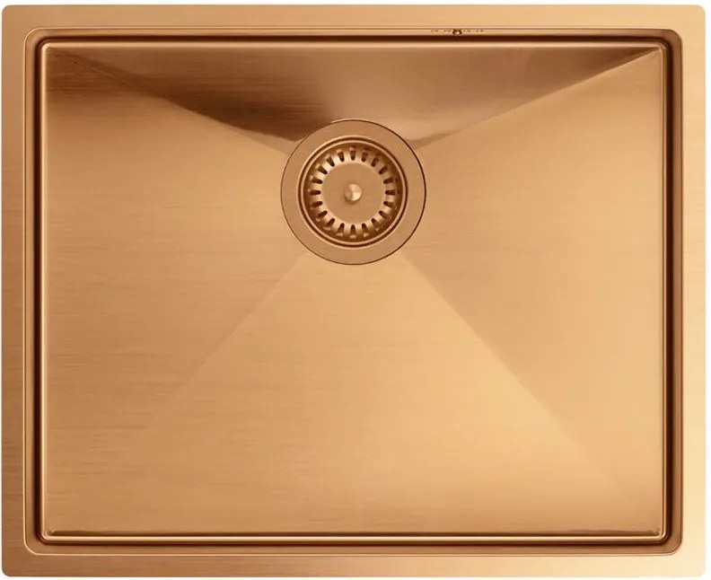 Стоманена мивка ANTHONY 60 COPPER