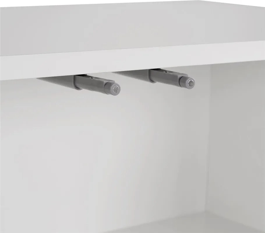 Бял скрин 180x80x45 cm Arlen – Kalune Design