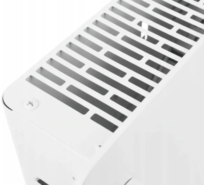 Стъклен електрически нагревател Kaminer ZELVA 2500W с WiFi управление - бял