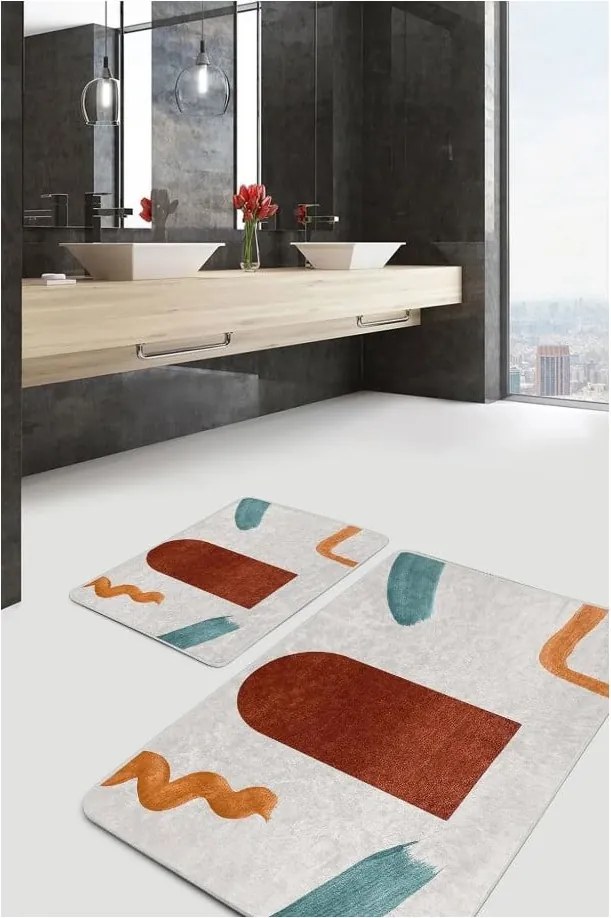 Кадифени килими за баня в комплект от 2 бр. 60x100 cm – Mila Home