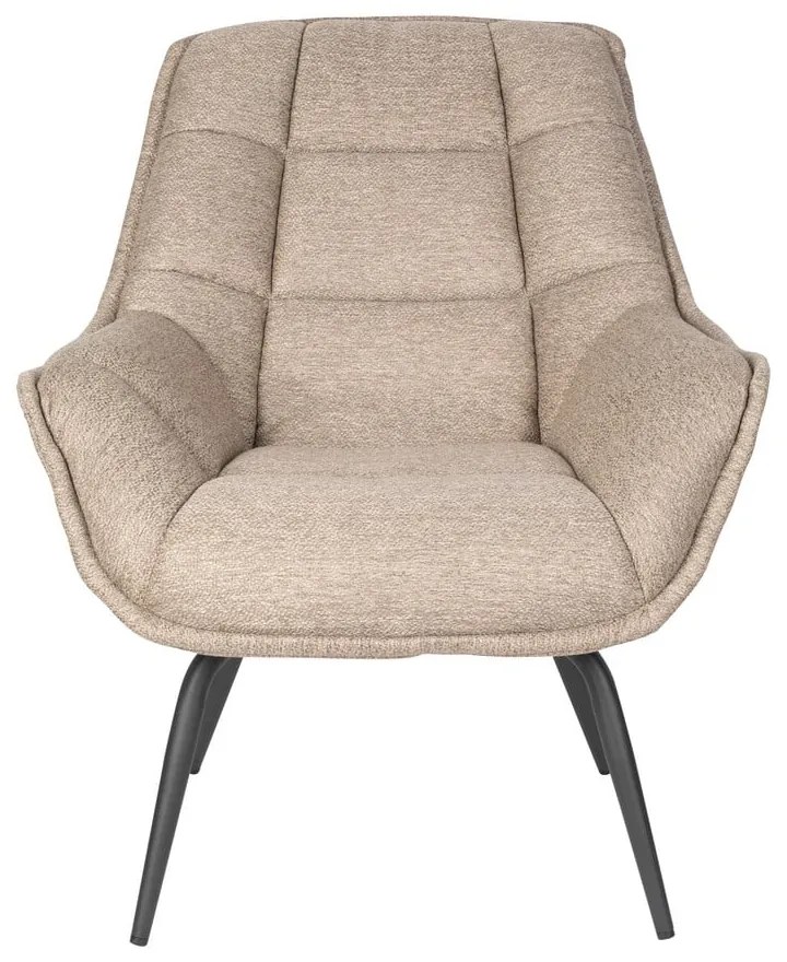 Бежово кресло Comfortable – White Label