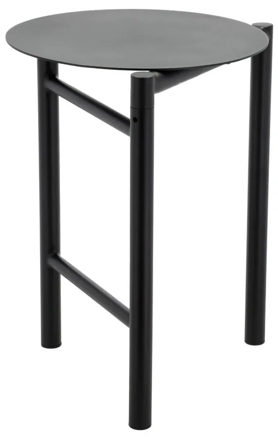 Черен метален стол Disc – Zone